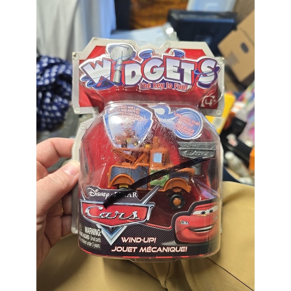 Disney Pixar Cars Widgets Wind-Up Tomater Truck w/Key Blip Toys 2012 New Sealed